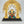 16'' Blessing Lord Ganesha Statue with Kirtimukha Parbhavali | Brass and Wood