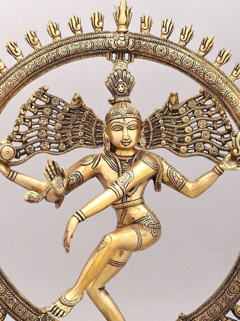 21" Nataraja (Dancing Lord Shiva) | Brass Statue