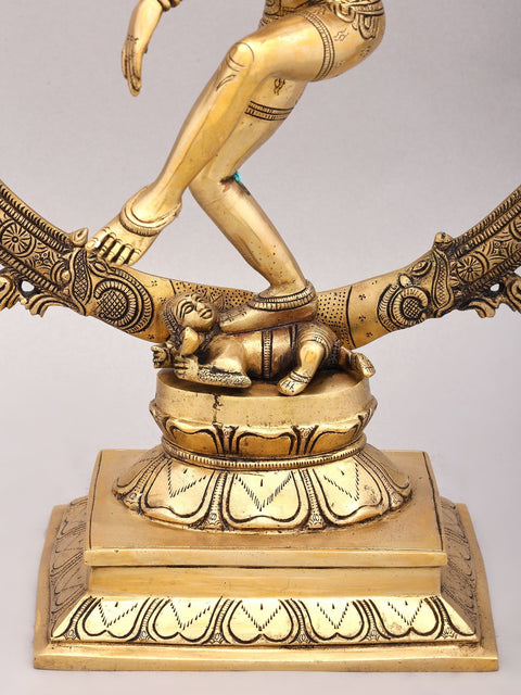 21" Nataraja (Dancing Lord Shiva) | Brass Statue