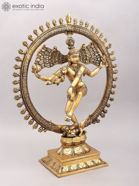 21" Nataraja (Dancing Lord Shiva) | Brass Statue