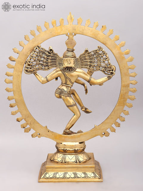21" Nataraja (Dancing Lord Shiva) | Brass Statue