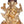 8" Six-Armed Ganesha Seated on Rat with Leg on a Lion Head In Brass | Handmade | Made In India