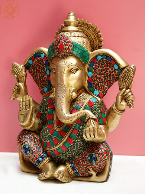 10" Bhagawan Ganesha Statue