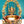 20" Brass Lord Ganesha Urli with Inlay Work