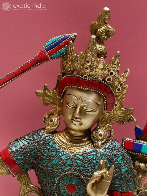 10" Manjushri- Bodhisattva of Transcendent Wisdom