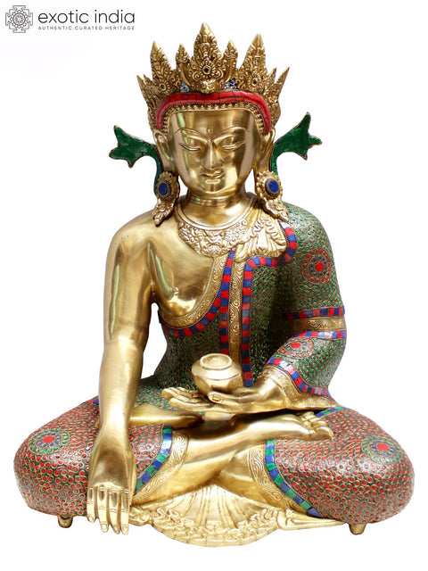 22' Crown Buddha in Bhumisparsha Mudra