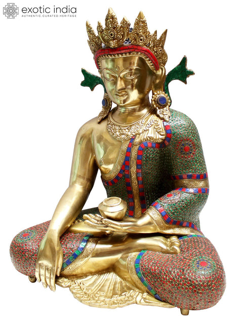 22' Crown Buddha in Bhumisparsha Mudra