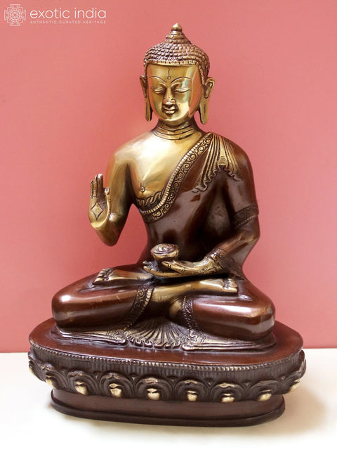 10" Gautam Buddha Preaching His Dharma