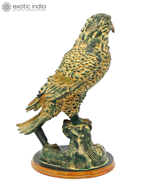 15" Brass Eagle Figurine | Home Decor