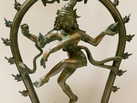 12" Nataraja Brass Statue | Dancing Lord Shiva Idol