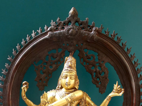 25" Nataraj (Dancing Lord Shiva) In Brass