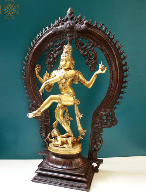25" Nataraj (Dancing Lord Shiva) In Brass