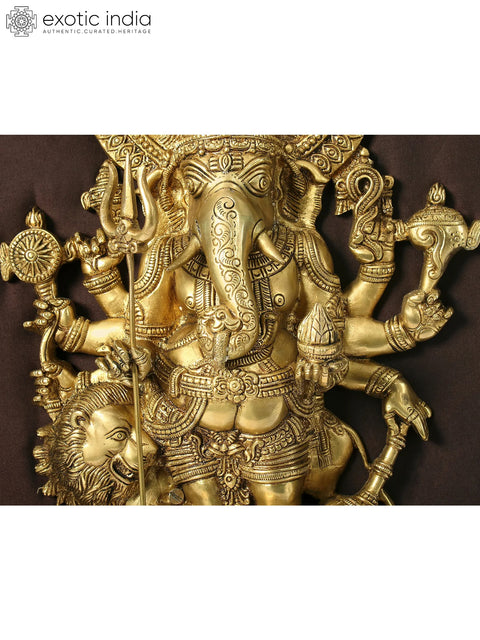 Drishti Ganesha (Framed Sculpture)