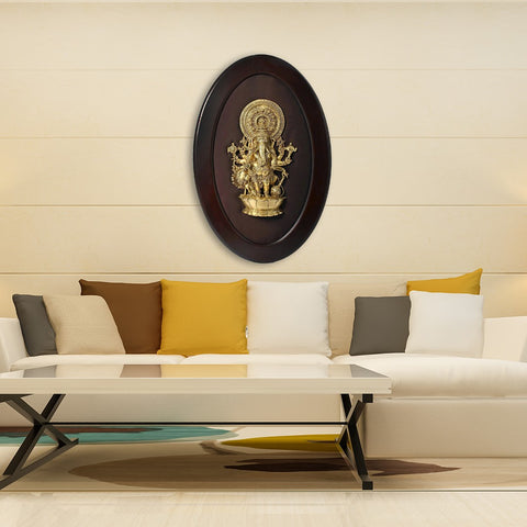 Drishti Ganesha (Framed Sculpture)