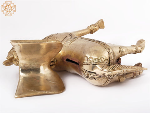6'' Standing Horse Cash Box | Home Decor | Brass