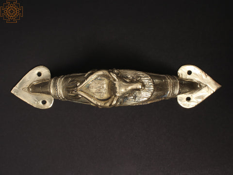 10'' Barasingha (Stag) Brass Door Handle