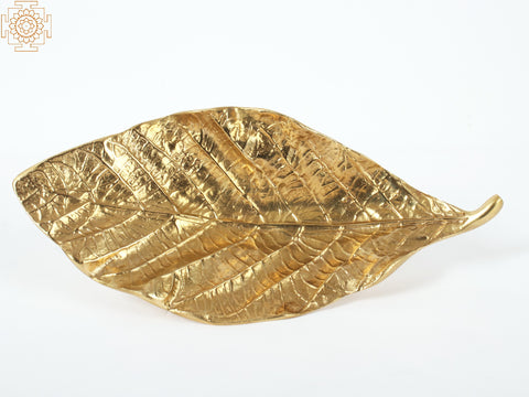 9'' Finely Textured Leaf | Door Handle