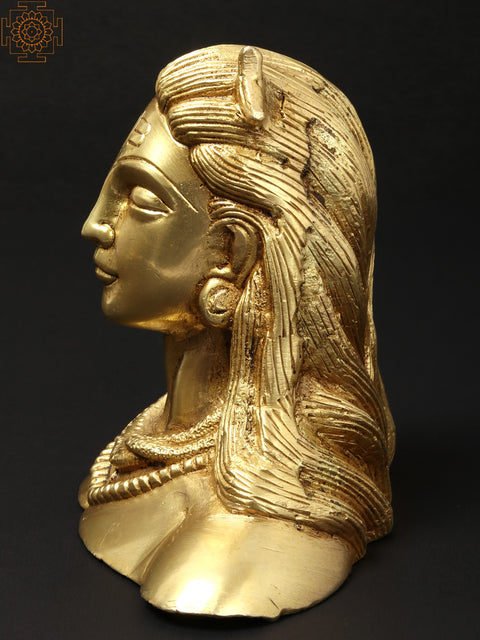 5'' Hindu God Adiyogi Shiva | Brass