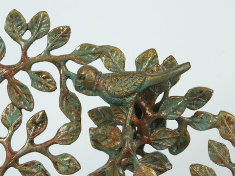 20" Brass Tree of Life with Stand