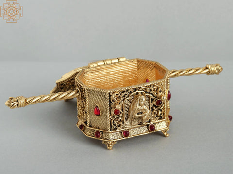 Bridal Doli Sindoor Box with Superfine Work