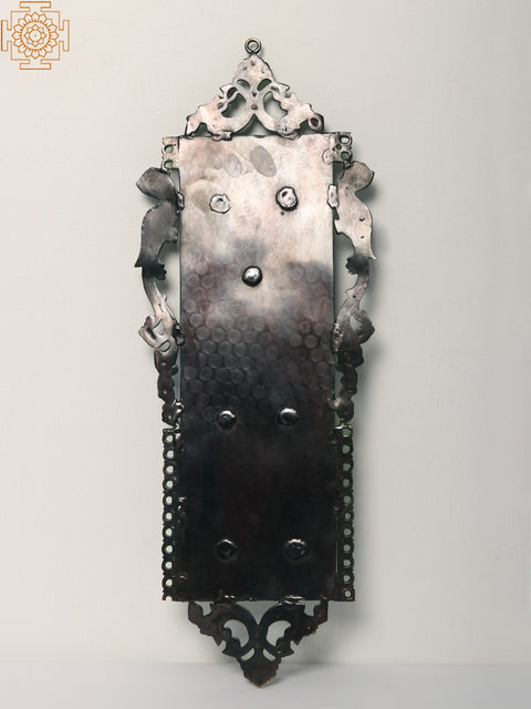 20" Kirtimukha Design Door Knocker in Brass