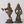 4" Small Pair of Radha Madhav (Krishna) in Brass
