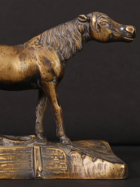 6" Horse in Brass | Decorative Showpiece