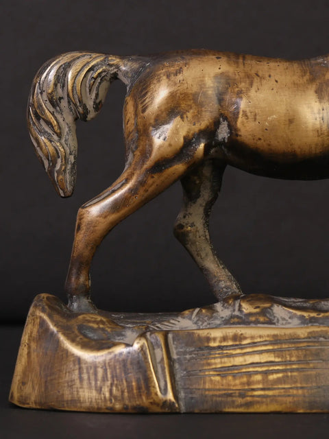6" Horse in Brass | Decorative Showpiece