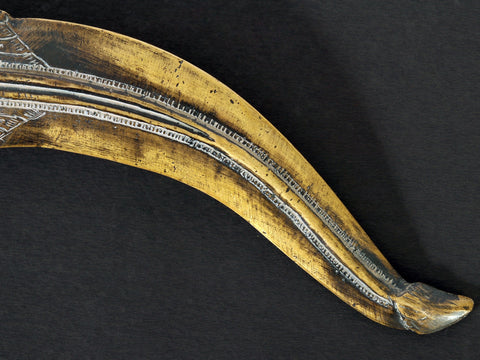 11" Vintage Protective Dagger/Khanjar with Kirtimukha in Brass