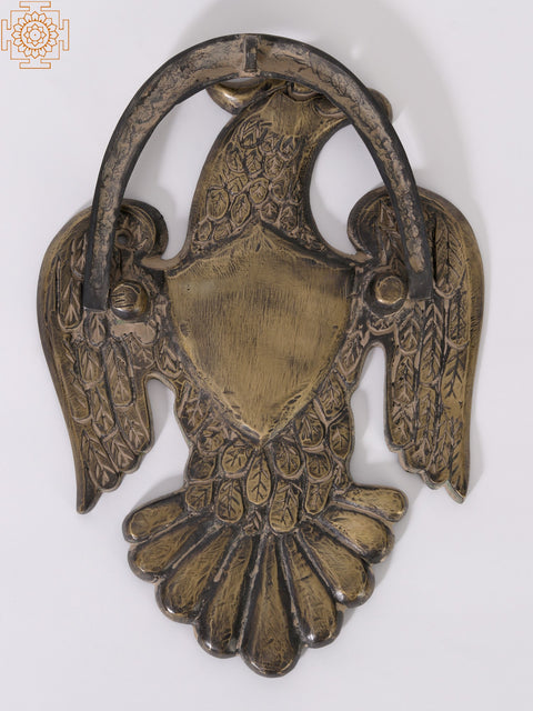 9" Eagle Vintage Door Knocker in Brass