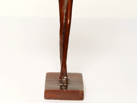 11" Ballerina Dancer | Brass Statue