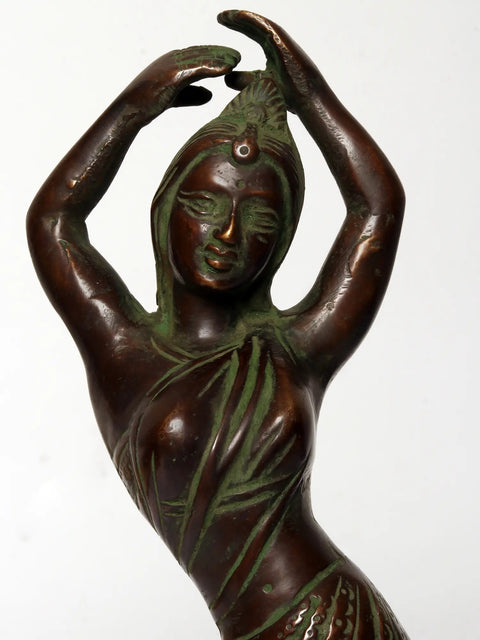 11" Dancing Lady in Brass