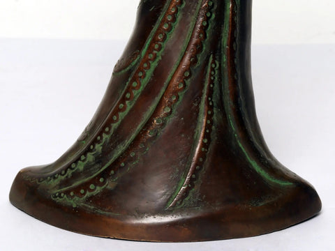 11" Dancing Lady in Brass