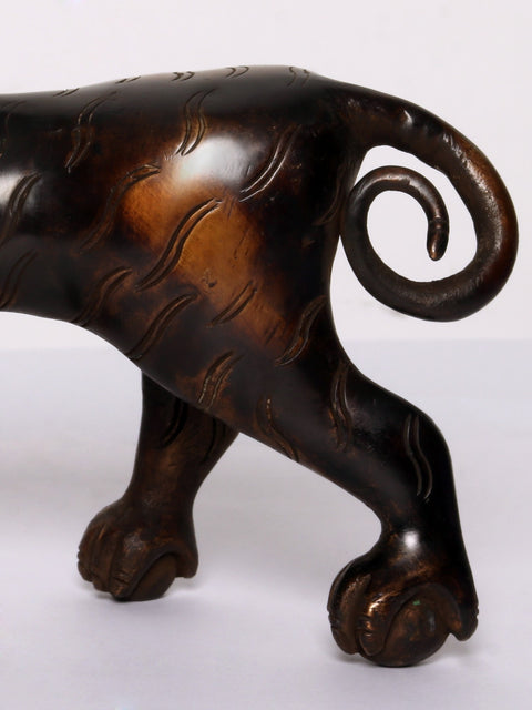 8" Bengal Tiger | Brass Statue
