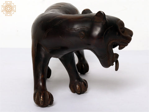 8" Bengal Tiger | Brass Statue