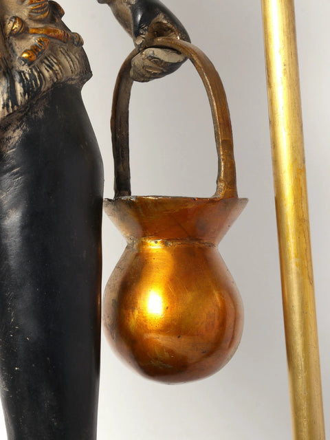 26" Standing Four Armed Blessing Lord Shiva Brass Statue