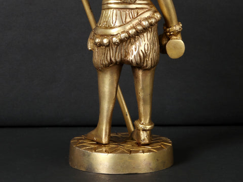 11'' Brass Standing Lord Shiva