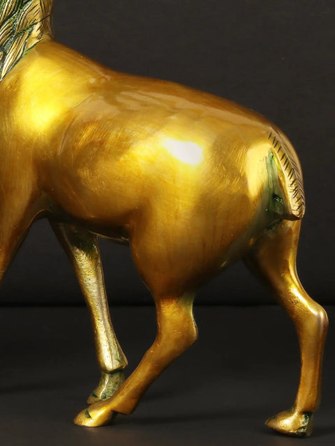 9" Antilope Pair in Brass | Made in India
