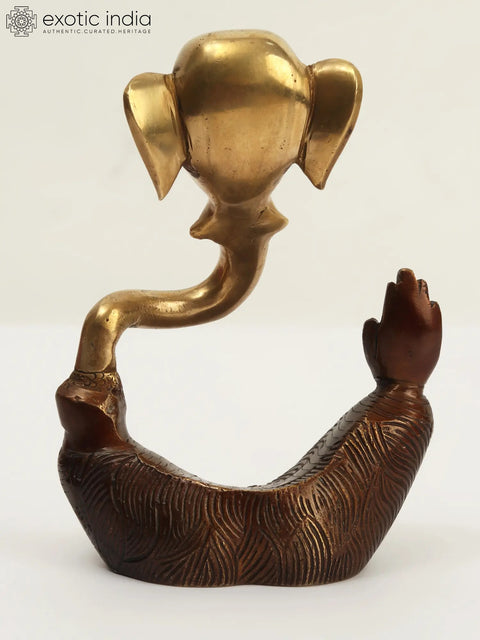 Brass Stylized Ganesha | Brass Statue