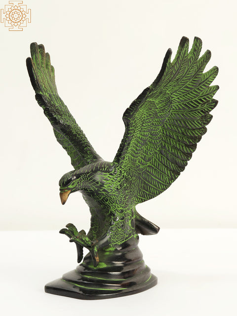 9" Brass Eagle Statue | Home Decor