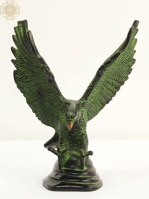 9" Brass Eagle Statue | Home Decor