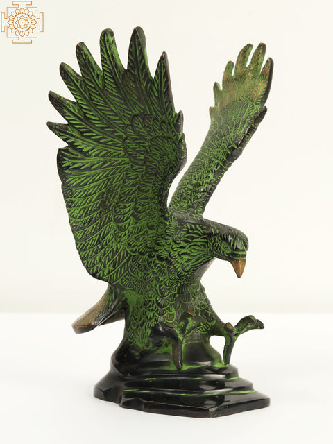 9" Brass Eagle Statue | Home Decor