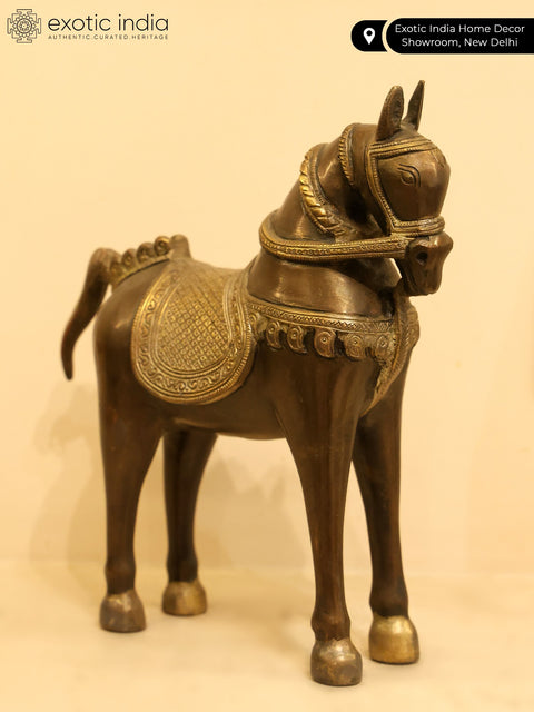 8" Brass Decorative Horse | Home Decor