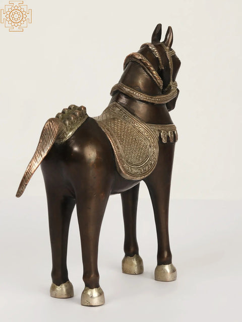 8" Brass Decorative Horse | Home Decor