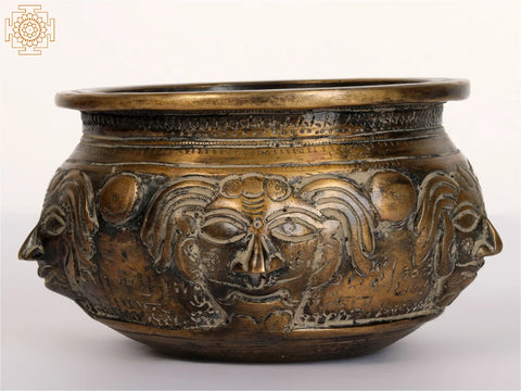 5" Brass Antique Bowl
