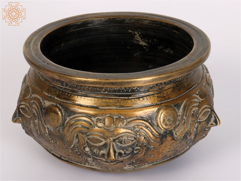 5" Brass Antique Bowl