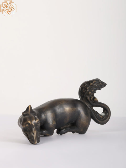 10" Dinosaur | Animal Figurine in Brass