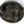 4" Small American Bison Tribal Knob in Brass