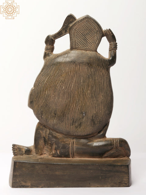 10" Goddess Kali Statue in Brass