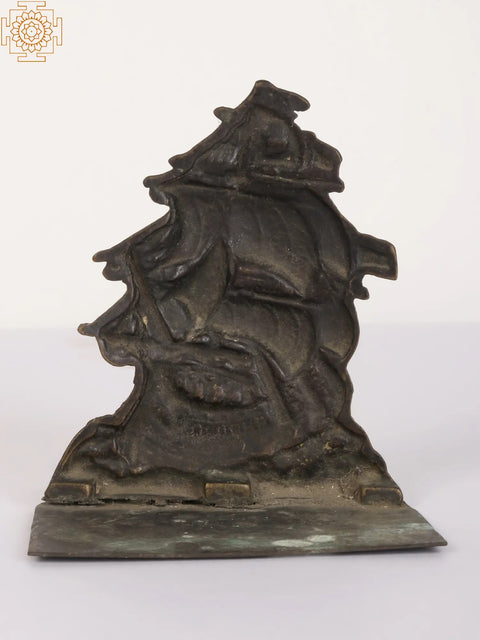 The Ship in Sea Decorative Brass Art Piece